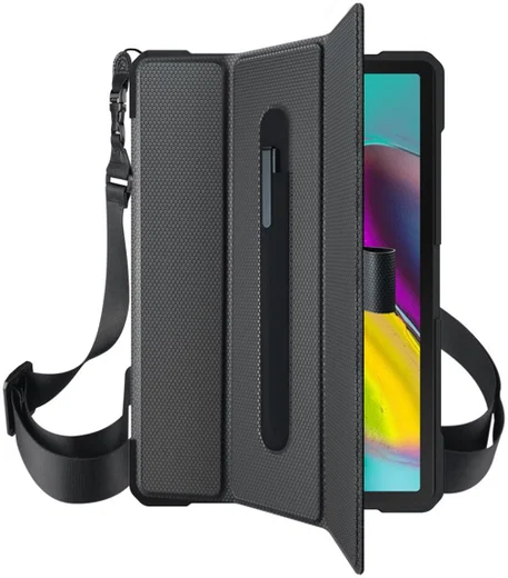 Eiger Storm 1000m Samsung Galaxy Tab S5e 10.5 Hoes Book Case Zwart afbeelding 2