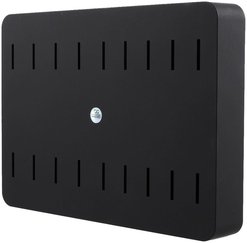 Universeel 96W Oplaad Station 8 Poort USB Oplader Zwart afbeelding 4