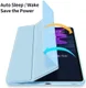 Dux Ducis Toby Samsung Galaxy Tab S7/S8 Hoes Tri-Fold Book Case Blauw afbeelding 4