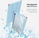 Dux Ducis Toby Samsung Galaxy Tab S7/S8 Hoes Tri-Fold Book Case Blauw afbeelding 3