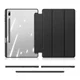 Dux Ducis Toby Samsung Galaxy Tab S8 Plus/S7 Plus/S7 FE Hoes Zwart afbeelding 8