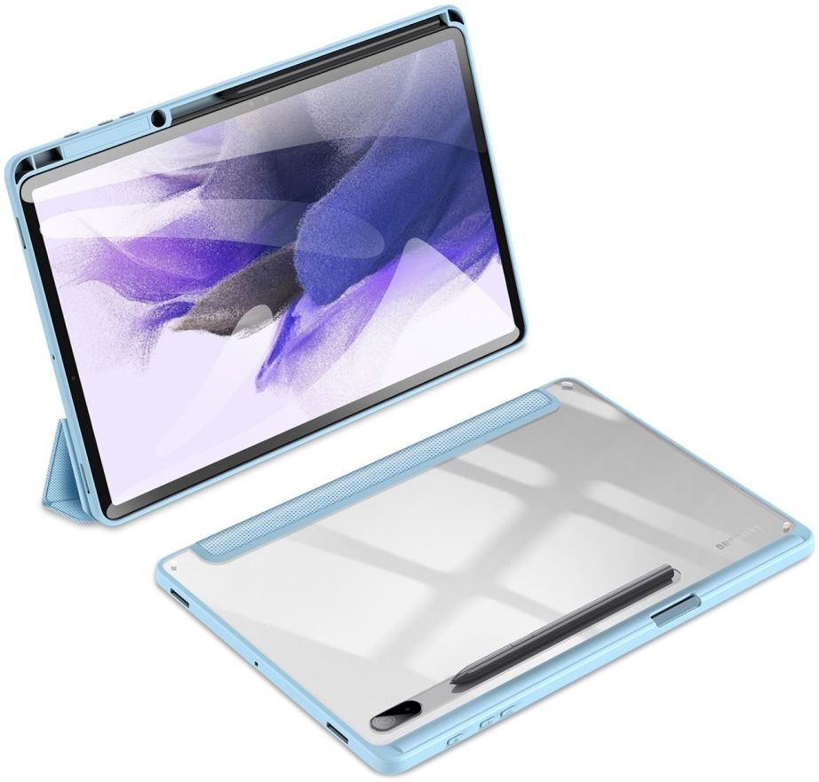 Dux Ducis Toby Samsung Galaxy Tab S8 Plus/S7 Plus/S7 FE Hoes Blauw afbeelding 9