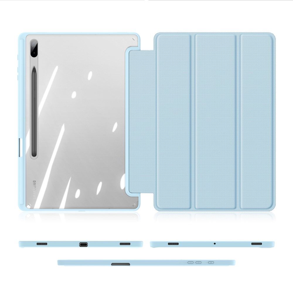 Dux Ducis Toby Samsung Galaxy Tab S8 Plus/S7 Plus/S7 FE Hoes Blauw afbeelding 8