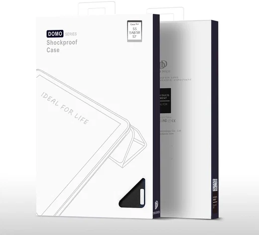 Dux Ducis Domo Samsung Galaxy Tab S7 / Tab S8 Hoes Book Case Zwart afbeelding 11