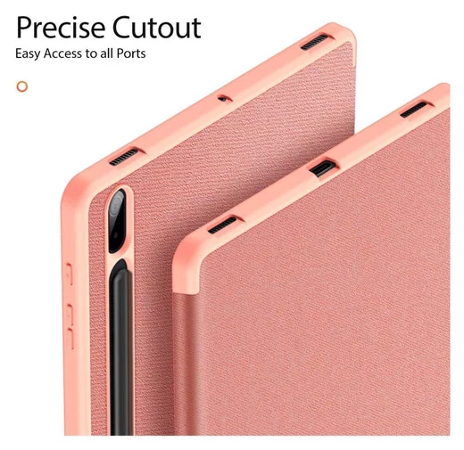 Dux Ducis Domo Samsung Galaxy Tab S8 Plus/S7 Plus/S7 FE Hoes Roze afbeelding 6