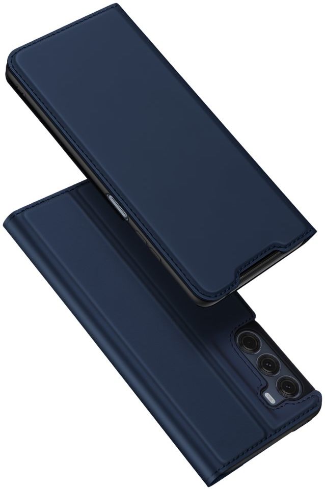 Dux Ducis Skin Pro Motorola Moto G200 5G Hoesje Portemonnee Blauw afbeelding 4