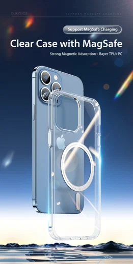 Dux Ducis Clin Apple iPhone 12 Pro Max Hoesje MagSafe Transparant afbeelding 11