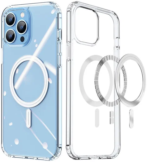 Dux Ducis Clin Apple iPhone 12 Pro Max Hoesje MagSafe Transparant afbeelding 1