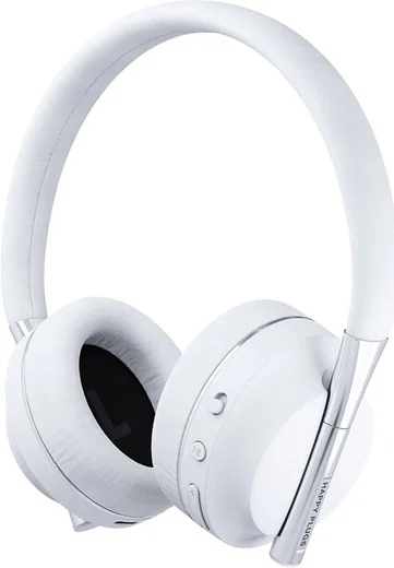 Happy Plugs Play Bedraad/Draadloze Bluetooth On-Ear Koptelefoon Wit afbeelding 3