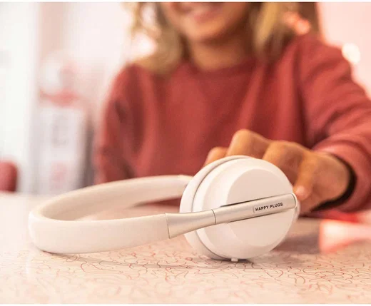 Happy Plugs Play Bedraad/Draadloze Bluetooth On-Ear Koptelefoon Wit afbeelding 7