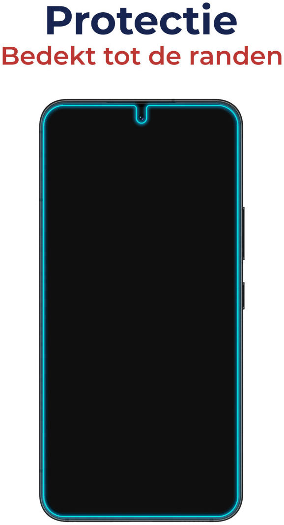 Rosso Samsung Galaxy S22 Tempered Glass Fingerprint en Case Friendly afbeelding 8