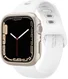 Spigen Thin Fit Apple Watch 41MM Hoesje Hard Plastic Bumper Zilver afbeelding 1
