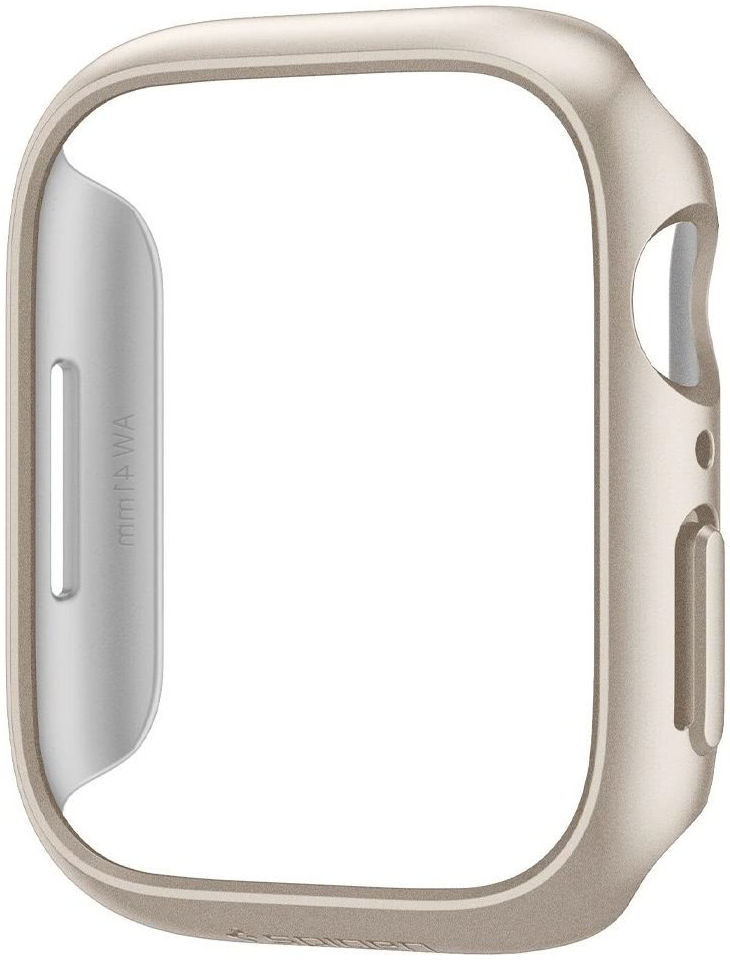 Spigen Thin Fit Apple Watch 41MM Hoesje Hard Plastic Bumper Zilver afbeelding 3