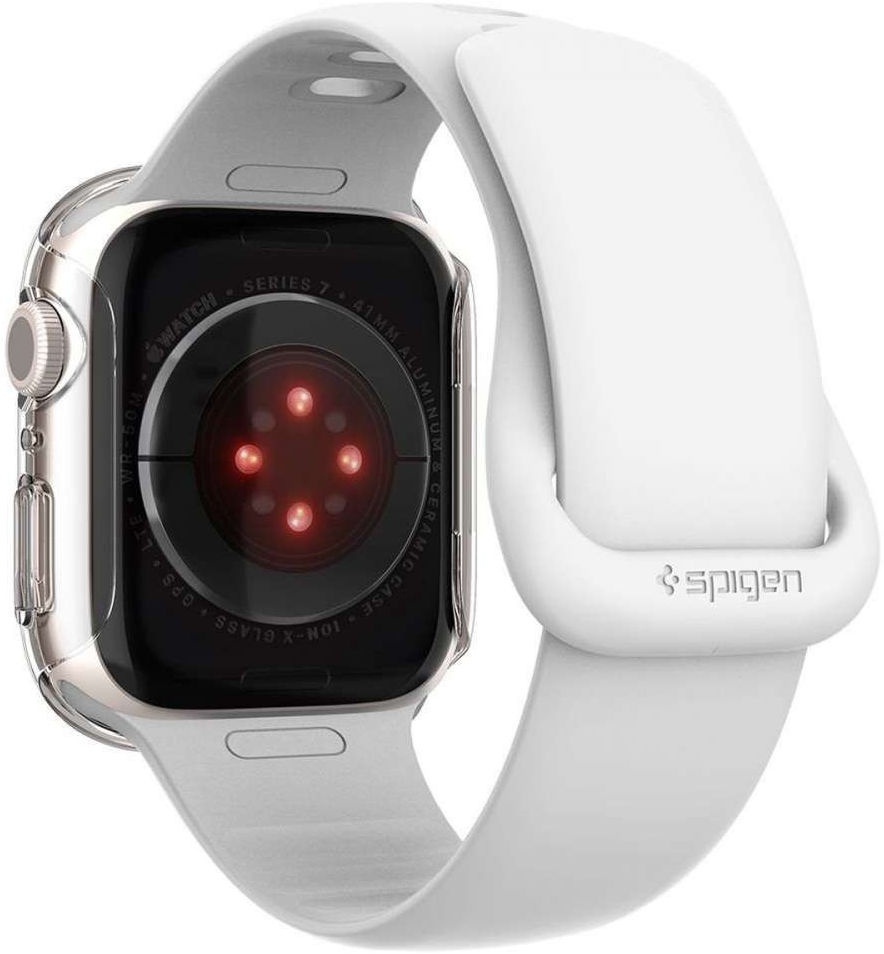 Spigen Thin Fit Apple Watch 41MM Hoesje Hard Plastic Bumper Clear afbeelding 3