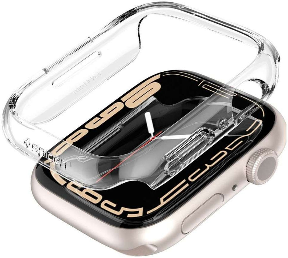 Spigen Thin Fit Apple Watch 41MM Hoesje Hard Plastic Bumper Clear afbeelding 4