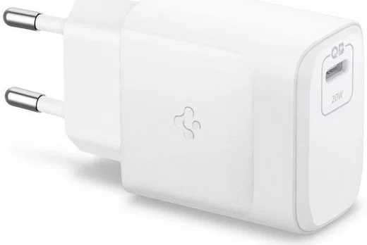 Spigen PE2011 20W Power Delivery 3.0 USB-C Snellader Wit afbeelding 2
