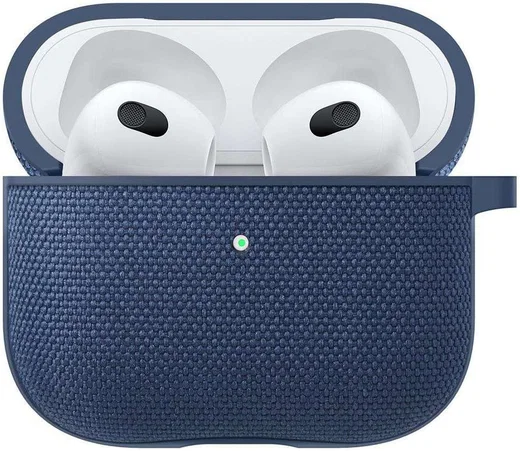 Spigen Urban Fit Apple AirPods 3 Hoesje Blauw afbeelding 2