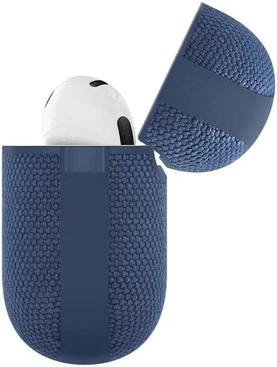 Spigen Urban Fit Apple AirPods 3 Hoesje Blauw afbeelding 5