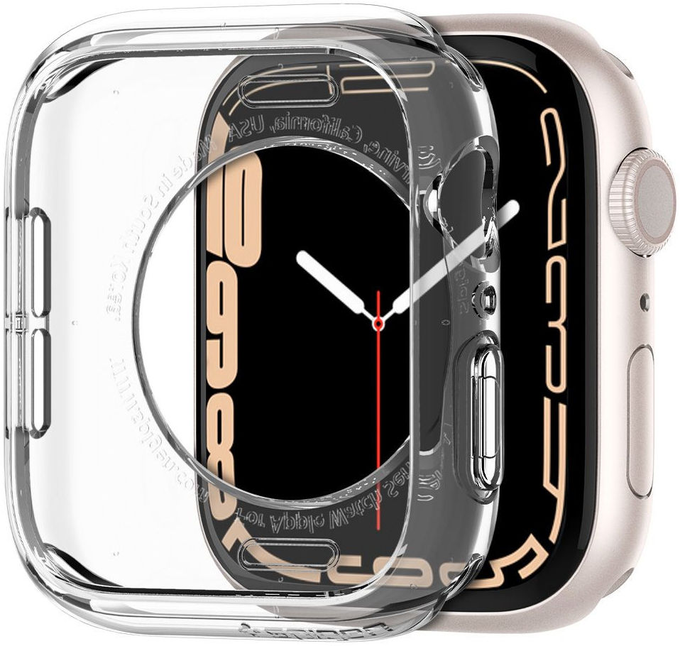Spigen Liquid Crystal - Apple Watch 41MM / 40MM Hoesje - Transparant afbeelding 4