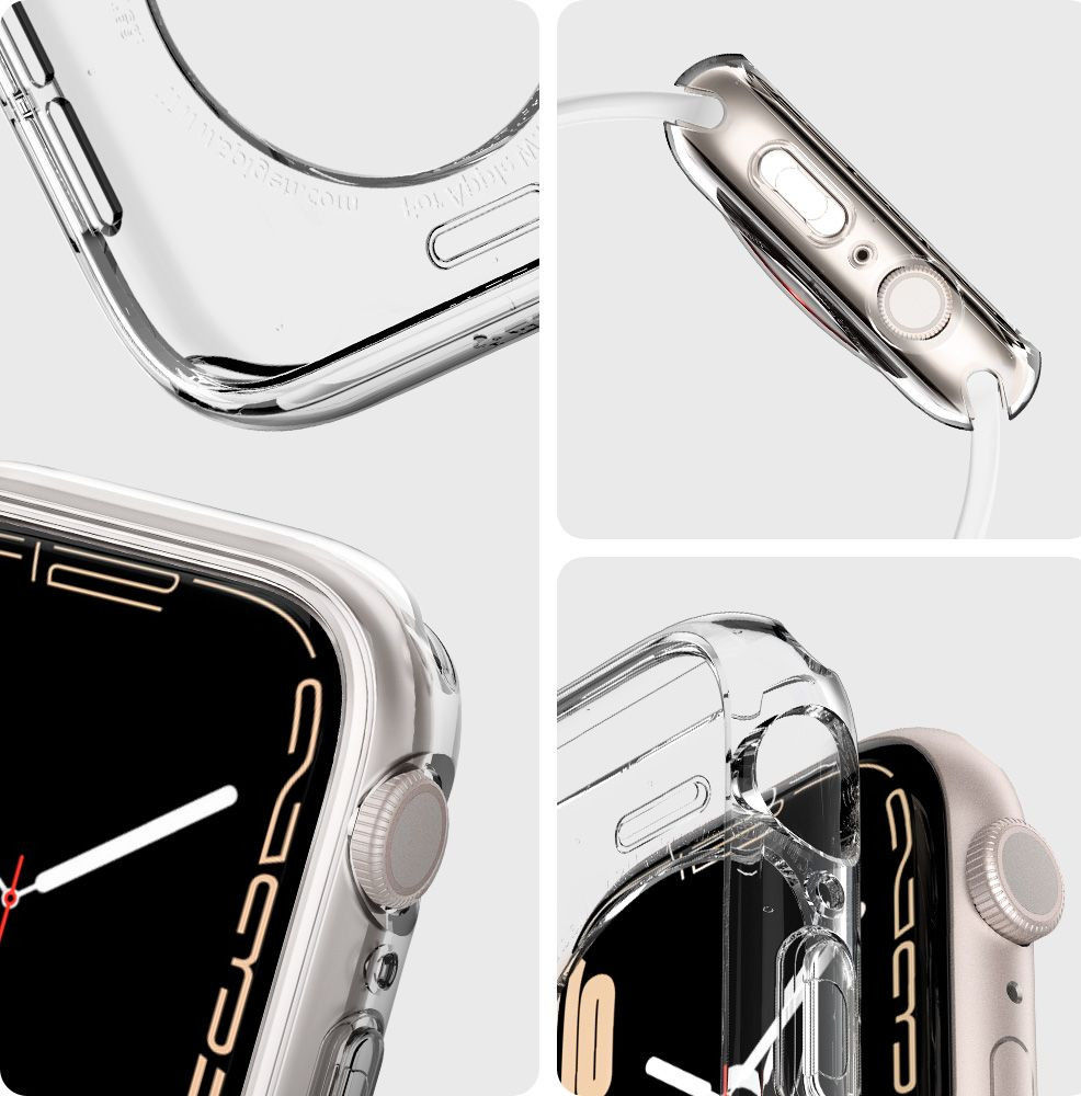 Spigen Liquid Crystal - Apple Watch 41MM / 40MM Hoesje - Transparant afbeelding 5