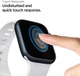 Spigen Neo Flex - Apple Watch 7/8/9 45MM Screen Protector - Folie (3-Pack) afbeelding 4