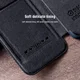 Nillkin Qin Samsung Galaxy S22 Plus Hoesje met Camera Slider Bruin afbeelding 9