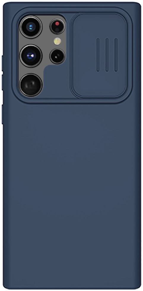 Nillkin CamShield Samsung Galaxy S22 Ultra Hoesje Siliconen Blauw afbeelding 1