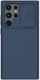 Nillkin CamShield Samsung Galaxy S22 Ultra Hoesje Siliconen Blauw afbeelding 1