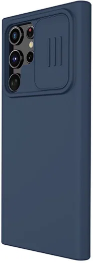 Nillkin CamShield Samsung Galaxy S22 Ultra Hoesje Siliconen Blauw afbeelding 4
