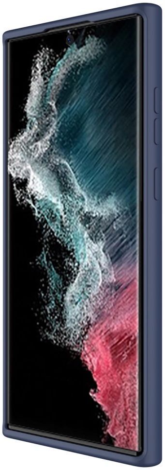 Nillkin CamShield Samsung Galaxy S22 Ultra Hoesje Siliconen Blauw afbeelding 5