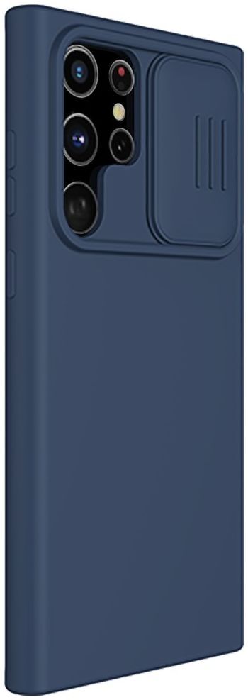 Nillkin CamShield Samsung Galaxy S22 Ultra Hoesje Siliconen Blauw afbeelding 6
