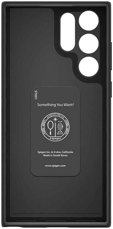 Spigen Thin Fit Samsung Galaxy S22 Ultra Hoesje Back Cover Zwart afbeelding 7