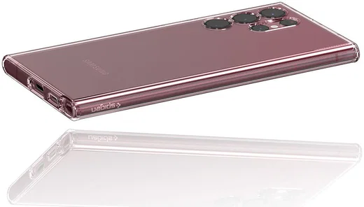 Spigen Liquid Crystal Samsung Galaxy S22 Ultra Hoesje Transparant afbeelding 4