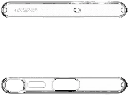Spigen Liquid Crystal Samsung Galaxy S22 Ultra Hoesje Transparant afbeelding 9