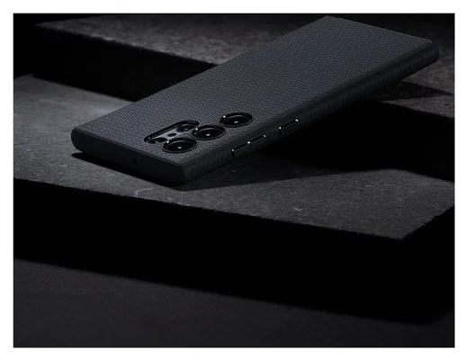 Spigen Liquid Air Samsung Galaxy S22 Ultra Hoesje Back Cover Zwart afbeelding 13