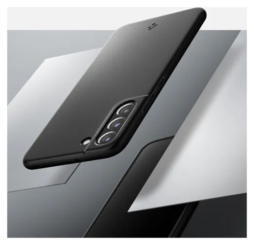 Spigen Thin Fit Samsung Galaxy S22 Hoesje Back Cover Zwart afbeelding 3