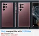 Spigen Ultra Hybrid Samsung Galaxy S22 Ultra Hoesje Transparant afbeelding 6