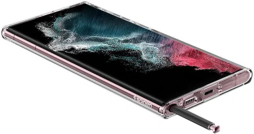 Spigen Ultra Hybrid Samsung Galaxy S22 Ultra Hoesje Transparant afbeelding 8