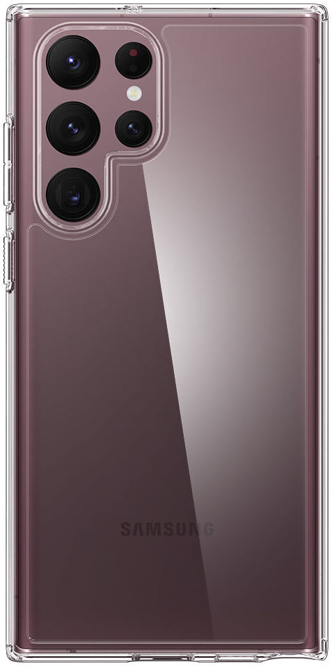 Spigen Ultra Hybrid Samsung Galaxy S22 Ultra Hoesje Transparant afbeelding 10
