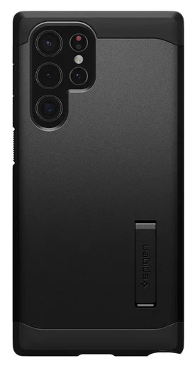 Spigen Tough Armor Samsung Galaxy S22 Ultra Hoesje Zwart afbeelding 3