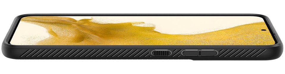 Spigen Liquid Air Samsung Galaxy S22 Plus Hoesje Back Cover Zwart afbeelding 5