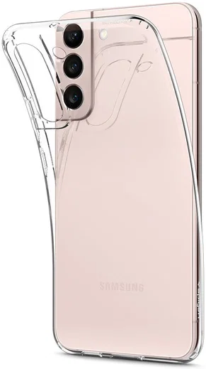 Spigen Liquid Crystal Samsung Galaxy S22 Hoesje Transparant afbeelding 3