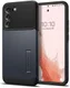 Spigen Slim Armor Samsung Galaxy S22 Hoesje Back Cover Metal Slate afbeelding 1