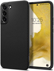 Spigen Liquid Air Samsung Galaxy S22 Hoesje Back Cover Zwart afbeelding