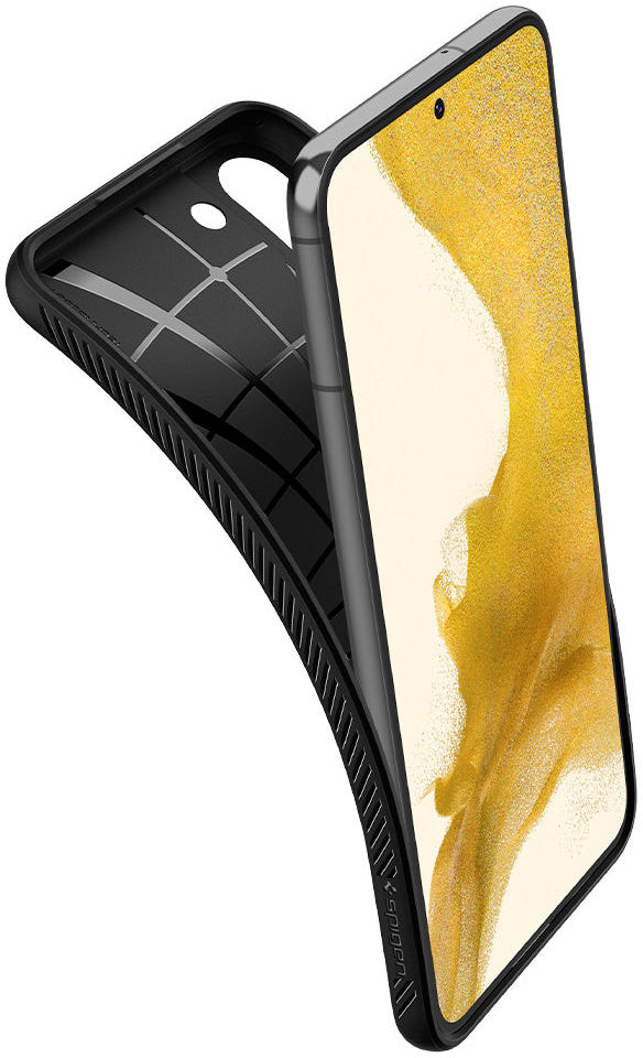 Spigen Liquid Air Samsung Galaxy S22 Hoesje Back Cover Zwart afbeelding 3