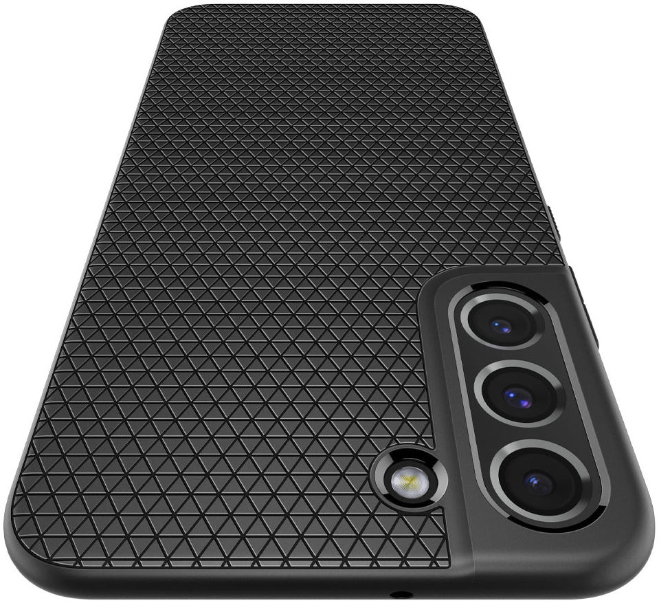 Spigen Liquid Air Samsung Galaxy S22 Hoesje Back Cover Zwart afbeelding 4