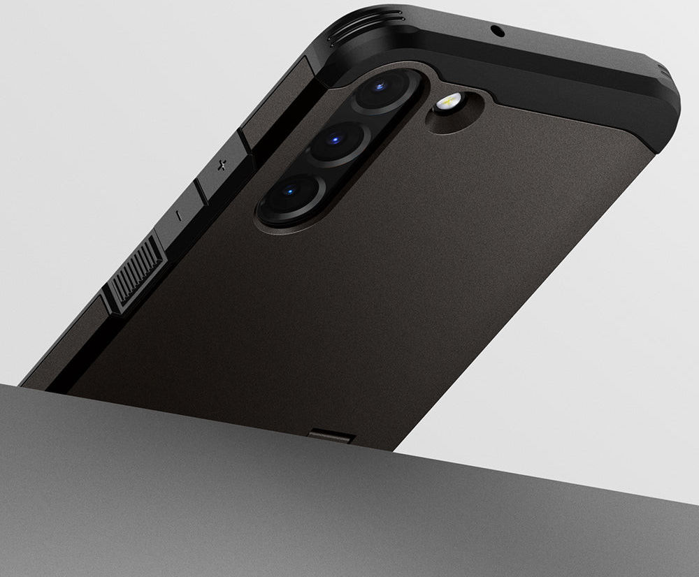 Spigen Tough Armor Samsung Galaxy S22 Hoesje Back Cover Gunmetal afbeelding 12