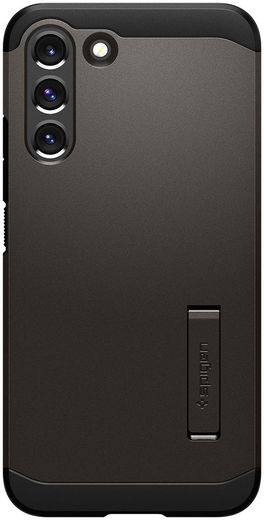 Spigen Tough Armor Samsung Galaxy S22 Hoesje Back Cover Gunmetal afbeelding 3
