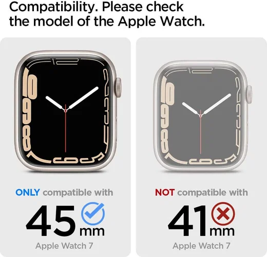 Spigen Thin Fit Apple Watch 7/8 45MM Hoesje Hard Plastic Bumper Groen afbeelding 10