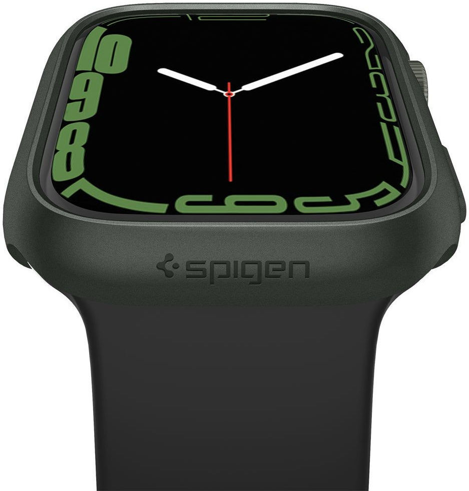 Spigen Thin Fit Apple Watch 7/8 45MM Hoesje Hard Plastic Bumper Groen afbeelding 12